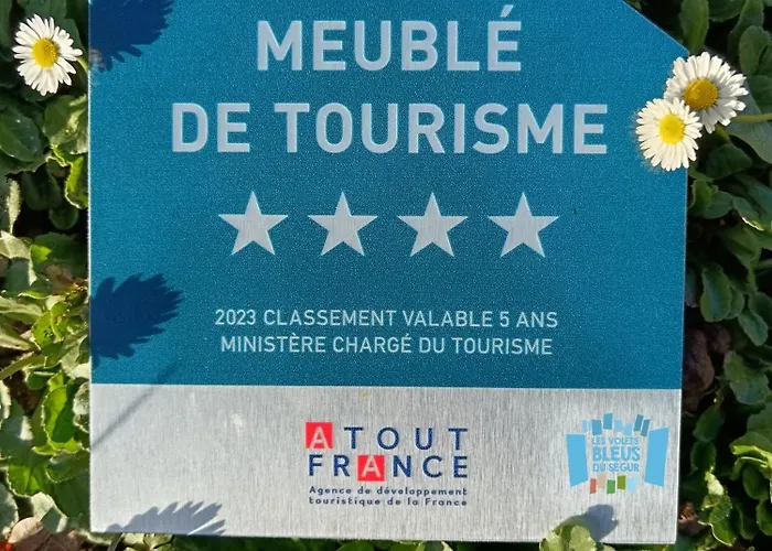 펜션 Les Volets Bleus Du Segur