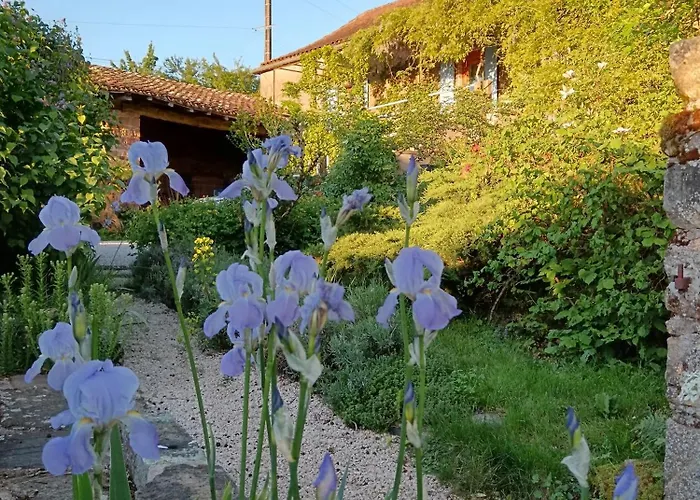 Les Volets Bleus Du Segur 펜션 Le Segur